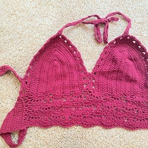 crochet crop top